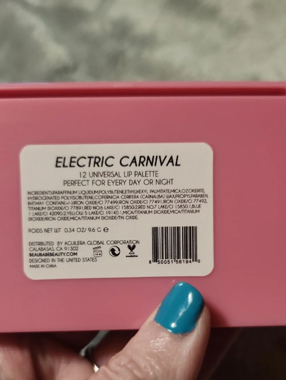 Electric Carnival Lip Palette And Illuminati Lip Oil